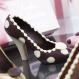 High heel Dark - Chaussure en chocolat noir