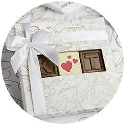 Chocolats de mariage