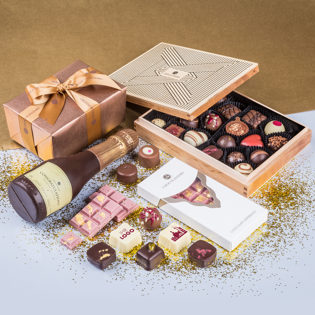 Cadeaux d'entreprise chocolat personnalisé par Chocolissimo