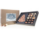 Boîte chocolats de Noel personnalisable Sapin Or
