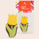 Tulipe en chocolat