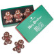 Boîte de Noël Gingerman XS - Chocolat