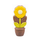 Fleur en chocolat- Marguerite jaune