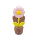 Daisy pink - Fleur en chocolat