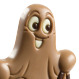 Sucette fantôme en chocolat au lait
