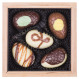 Coffret de chocolats de pâques « Première quadro »