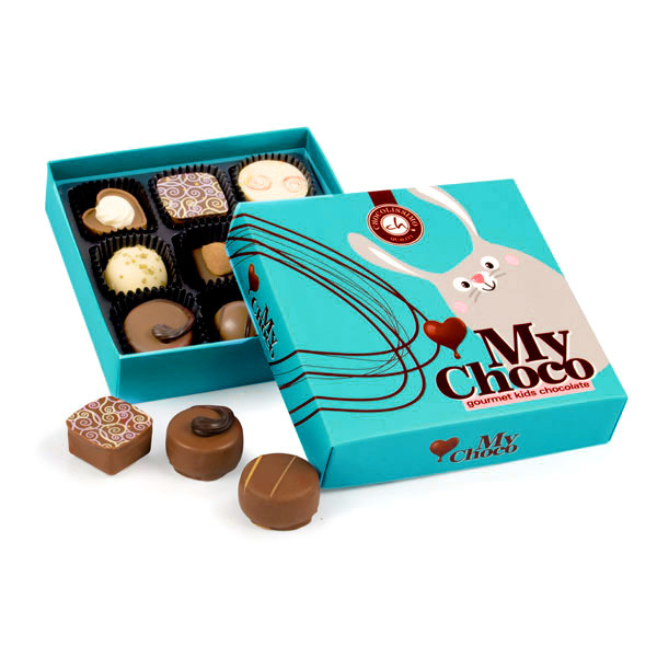 Box pour les Enfant de Pâques avec Croustybilles Calimero Chocolat