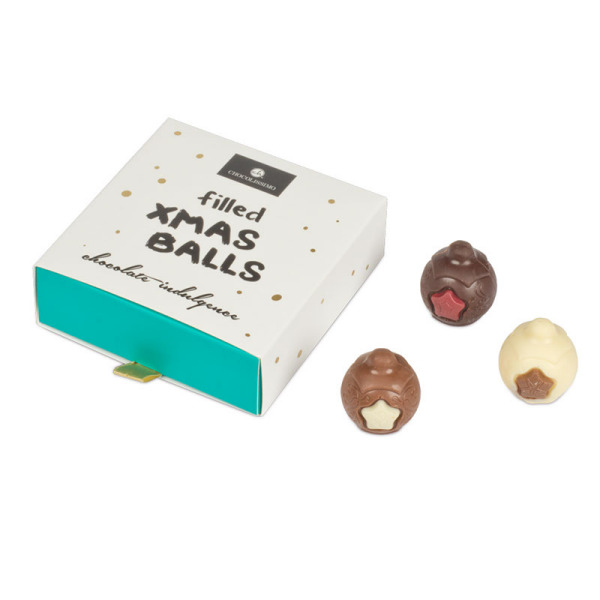 4 Boules De Noël Garnies