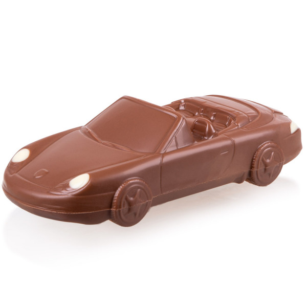 Porsche 911 Cabriolet en chocolat, Idée-cadeau à offrir